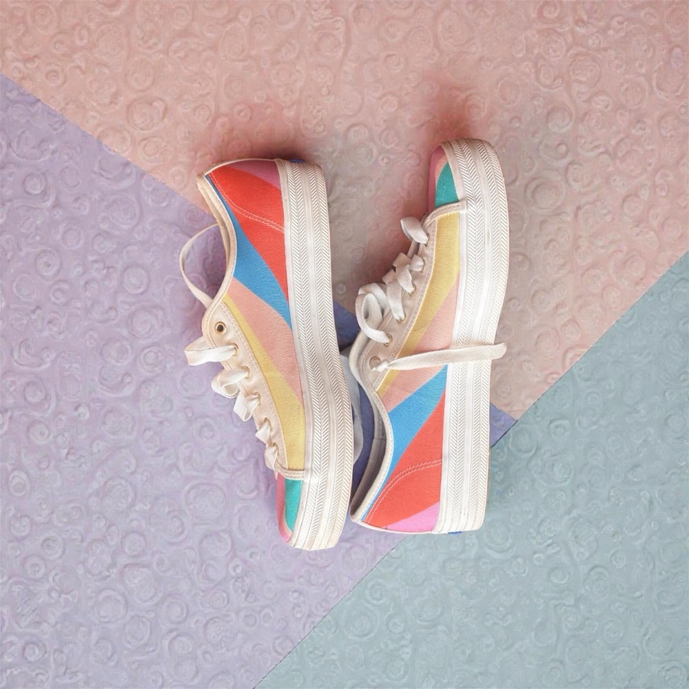 Keds x Kate Spade New York Triple Kick Platform Sneakers